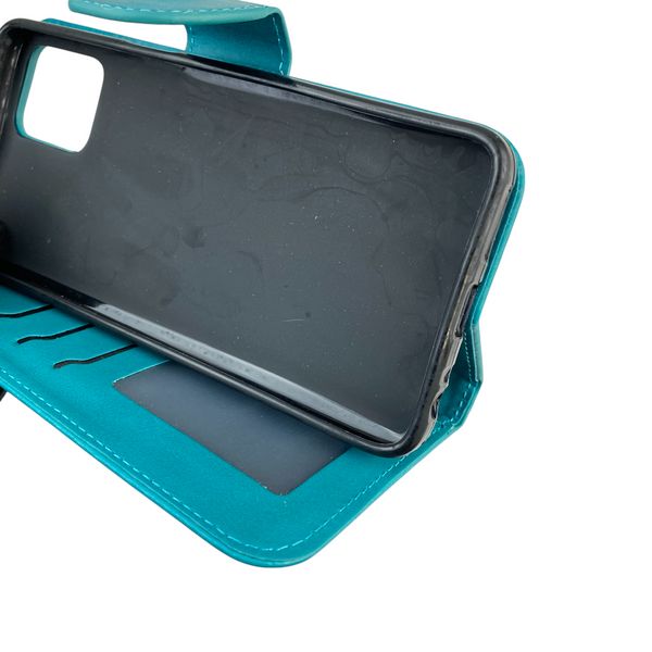 Чехол-книжка для телефона Motorola Moto G32 (PAUU0013RS) кожанная с магнитной застежкой на моторола г32 бирюзовая 0025234 фото