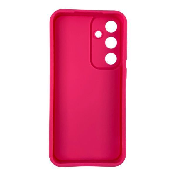 Чехол силиконовый Soft Touch для Samsung Galaxy S24 Plus малиновый (Полная защита камеры) 0054166 фото