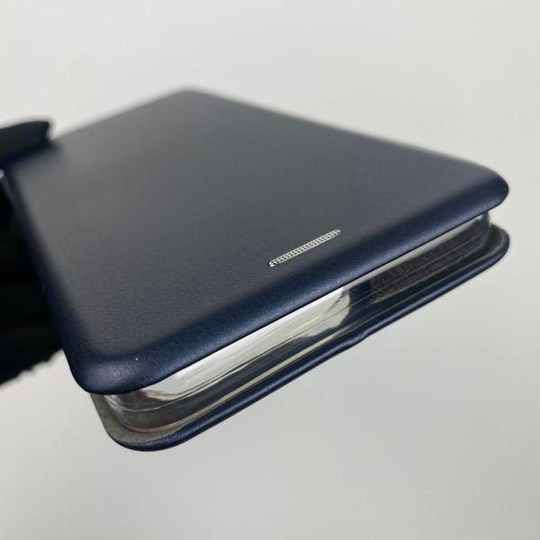 Чохол-книжка для TECNO Spark 10 KI5q з підставкою на техно спарк 10 темно-синя 0000847 фото