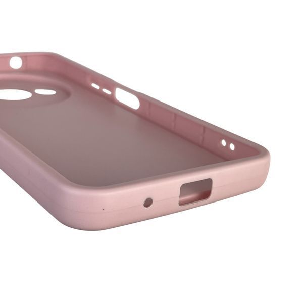 Чехол силиконовый оригинальный Soft Touch с 3D принтом мема сибу для Xiaomi Redmi A3 пудровый (Полная защита камеры) 0047846 фото