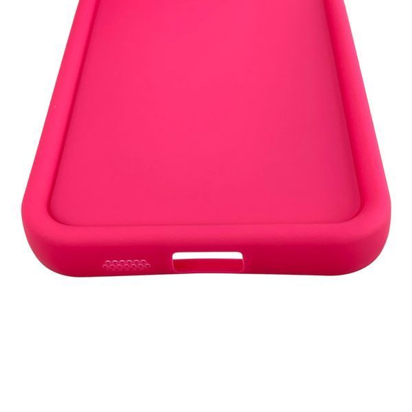 Чехол силиконовый Soft Touch для Samsung Galaxy S24 Plus малиновый (Полная защита камеры) 0054166 фото
