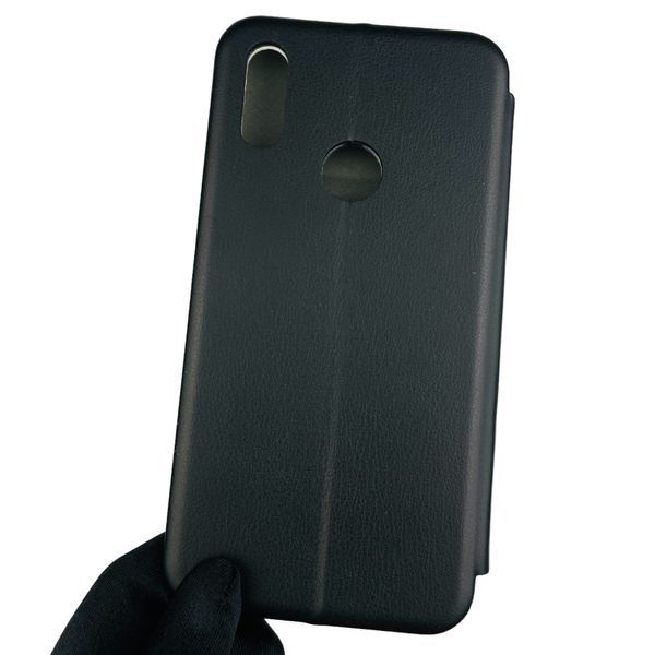 Чехол-книжка для Xiaomi Redmi Note 7 Pro с подставкой на сяоми редми нот 7 про чёрная 0001604 фото