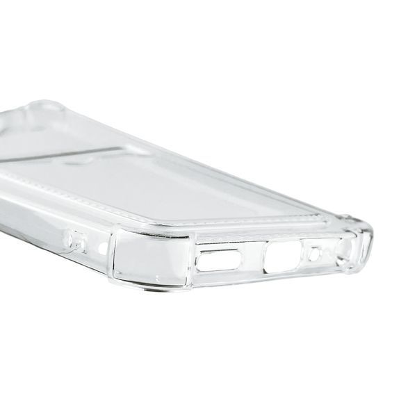 Чехол для OPPO A18 4G (CPH2591) с бронь углами с карманом для карточек k-pop на оппо а18 4г прозрачный 0013422 фото