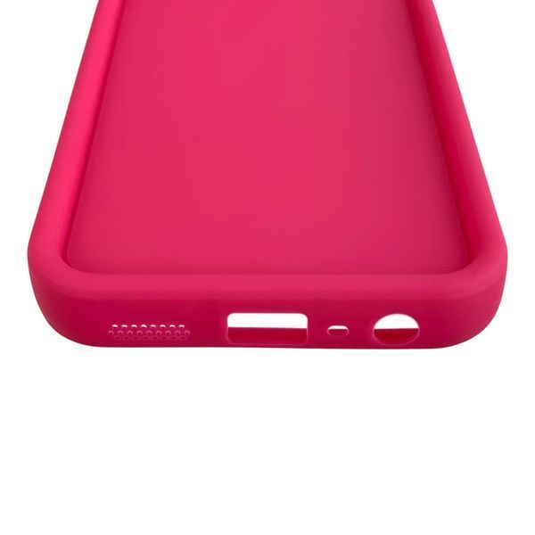 Чехол силиконовый Soft Touch для Oppo A74 4G малиновый (Полная защита камеры) 0054286 фото