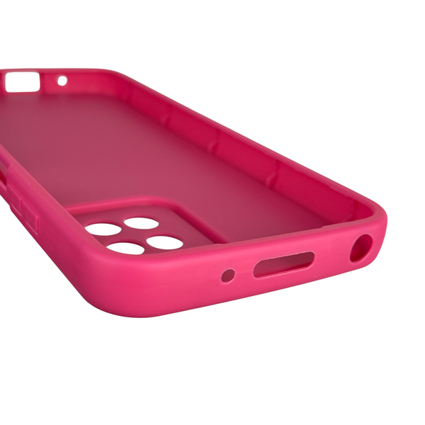 Чохол силіконовий Soft Touch для Xiaomi Redmi 10 малиновий (Повний захист камери) 0039775 фото