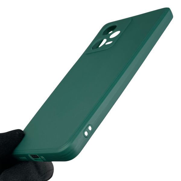 Чехол для Xiaomi Redmi Note 12 Pro 5G противоударный квадратный на сяоми редми нот 12 про 5г зелёный 0012936 фото