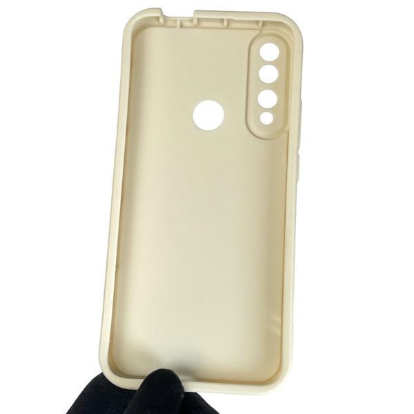 Чехол силиконовый Soft Touch с 3D принтом волшебной минни маус для Huawei P Smart Z молочный (Полная защита камеры) 0050221 фото
