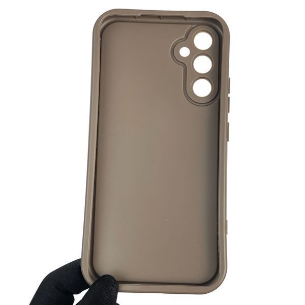 Чехол силиконовый оригинальный Soft Touch с 3D принтом смешного теда мишки для Samsung Galaxy A34 5G (SM-A346E) коричневый (Полная защита камеры) 0048681 фото