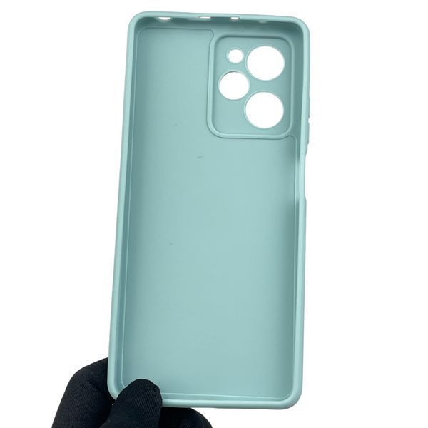 Чохол для Xiaomi POCO X5 Pro 5G з квадратними гранями із захистом камери на сяомі поко х5 про 5г сірий 0012726 фото