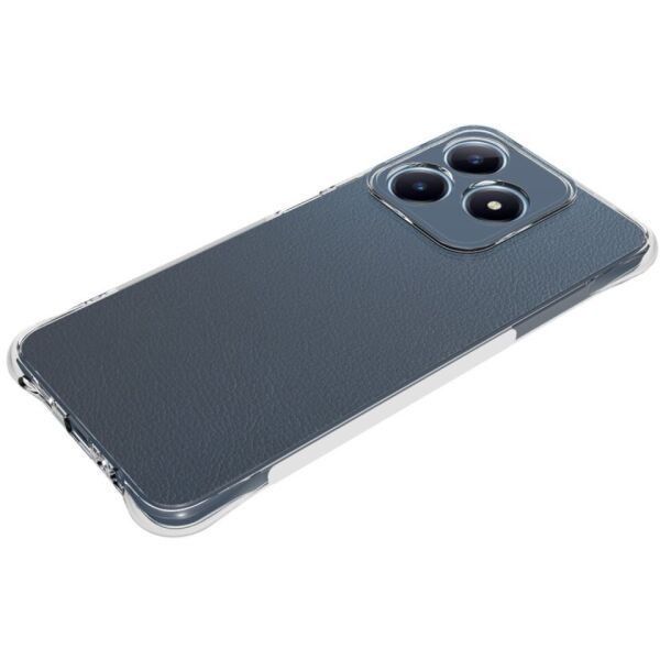 Чехол для Realme C61 с бронь углами и бортами выше экрана прозрачный с защитой камеры (реалми с61) 0061600 фото