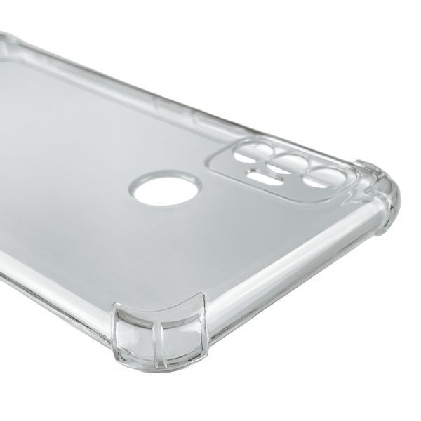 Чехол дляTecno Spark 7 (KF6n) с бронь углами выше экрана противоударный на техно спарк 7 прозрачный 0007792 фото