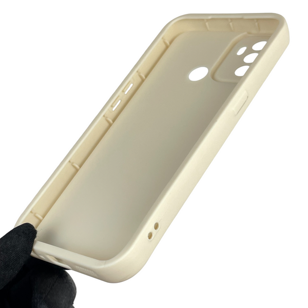 Чохол силіконовий Soft Touch з 3D принтом жіночим для Oppo A53 молочний (Повний захист камери) 0042518 фото