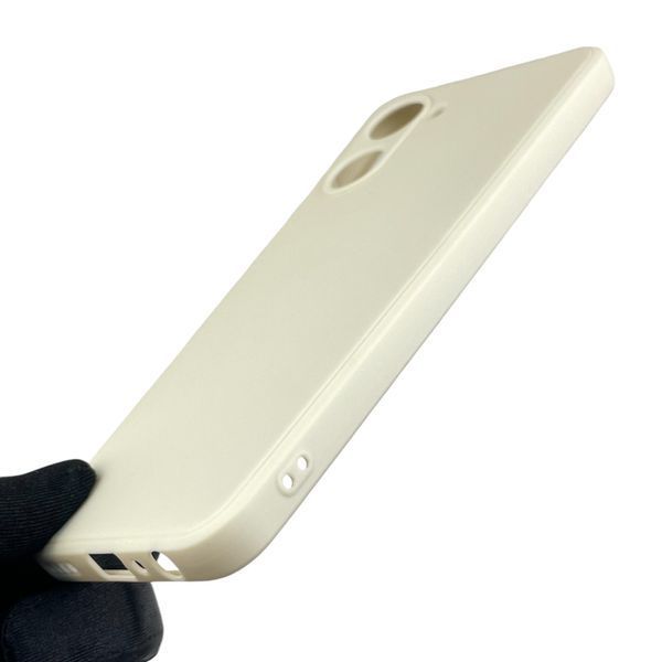 Чехол для Realme 10 4G с квадратными гранями с защитой камеры на реалми 10 4г бежевый 0012474 фото