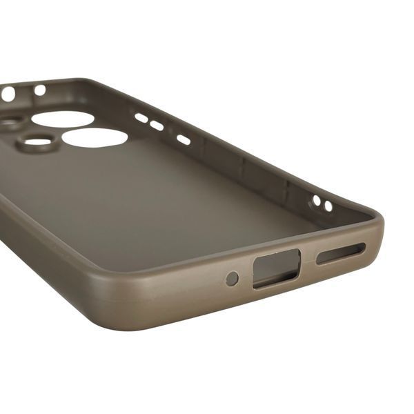 Чехол силиконовый оригинальный Soft Touch с 3D принтом смешного теда мишки для Xiaomi Poco M6 Pro 4G коричневый (Полная защита камеры) 0049032 фото