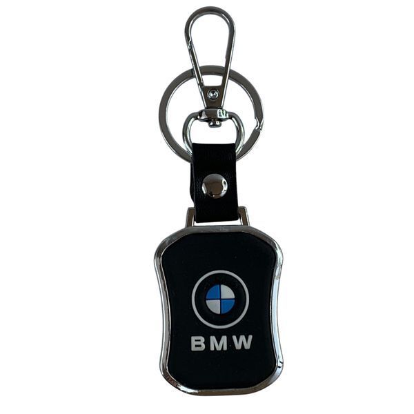 Брелок на ключі з логотипом BMW з обробкою soft-touch (метал, карабін) 0061309 фото