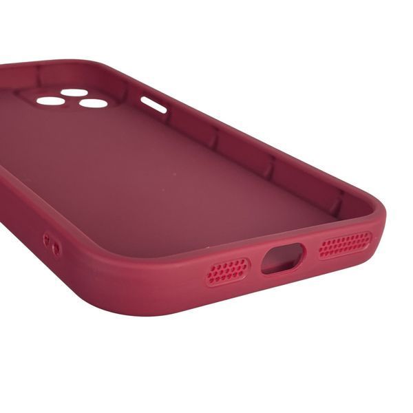 Чехол силиконовый оригинальный Soft Touch с 3D принтом смешного теда мишки для Apple iPhone 11 Pro Max бордовый (Полная защита камеры) 0048379 фото