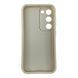 Чехол силиконовый Soft Touch для Samsung Galaxy S23 молочный (Полная защита камеры) 0054059 фото 2