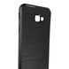Чехол для телефона Samsung Galaxy J4 Plus 2018 (SM-J415) карбоновый противоударный с высокими бортами черный 0052182 фото 3