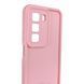 Чохол силіконовий Soft Touch для Infinix Hot 50 (X6882) рожевий (Повний захист камери) 0054454 фото 3