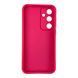 Чехол силиконовый Soft Touch для Samsung Galaxy S24 Plus малиновый (Полная защита камеры) 0054166 фото 2
