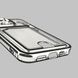 Чехол для Apple iPhone 13 Pro с серебряной окантовкой с карманом для карт на айфон 13 про серебряный 0013004 фото 6