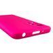 Чехол для Xiaomi Redmi 10 (4G) силиконовый с микрофиброй нескользящий на сяоми редми 10 4г малиновый 0032553 фото 6