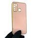 Чехол для Tecno Camon 15 Air с защитой камеры с золотой окантовкой на техно камон 15 эир пудровый gs1 0020235 фото 1