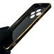 Чехол для Tecno Spark 30C KL5n с кольцом-подставкой с золотой окантовкой на техно спарк 30с черный gs1 0020710 фото 2