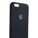 Чохол Silicone Case для Apple iPhone 6 чорний (силіконовий, захист камери) 0059863 фото 3