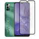 Захисне скло для телефона Tecno Spark 7 Go (KF6m) протиударне повноекранне на техно спарк 7 го чорне 0038779 фото 1