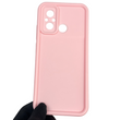 Чехол силиконовый Soft Touch для Xiaomi Poco C55 розовый (Полная защита камеры) 0039820 фото