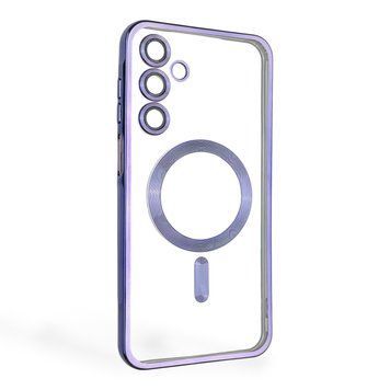 Чехол для Samsung Galaxy A16 (SM-A165) с линзами на камере с MagSafe на самсунг а16 сиреневый 0034458 фото