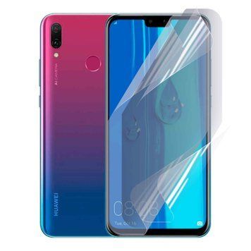 Антишпион приватная плёнка гидрогелевая для Huawei Y9 (2019) на хуавей у9 (2019) прозрачная 0030832 фото