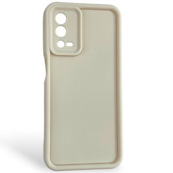 Чехол силиконовый Soft Touch для Oppo A55 молочный (Полная защита камеры) 0054281 фото