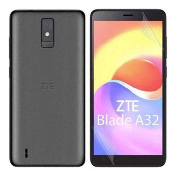 Плёнка гидрогелевая для ZTE Blade A32 МАТОВАЯ на Зте блейд а32 прозрачная 0007657 фото