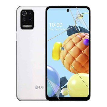 Антишпигун приватна плівка гідрогелева для LG K62 на лг к62 прозора 0030382 фото
