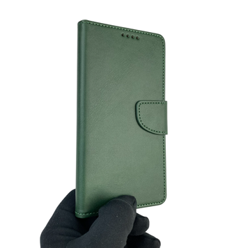 Чохол-книжка для телефона Xiaomi Redmi 10C шкіряна з магнитною застібкою на сяомі редмі 10с зелена 0025369 фото