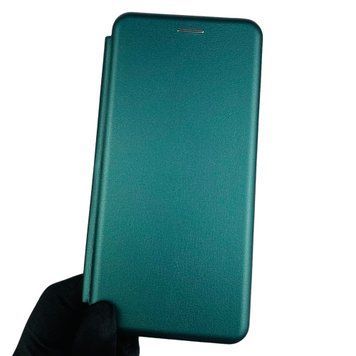 Чехол-книжка для Xiaomi Redmi Note 8 Pro с подставкой на сяоми редми нот 8 про тёмно-зелёная 0001610 фото