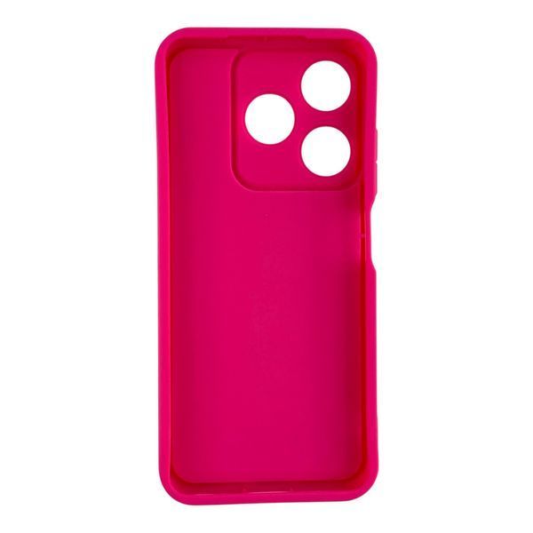 Чохол силіконовий Soft Touch для Tecno Spark 10 (KI5q) малиновий (Повний захист камери) 0054449 фото
