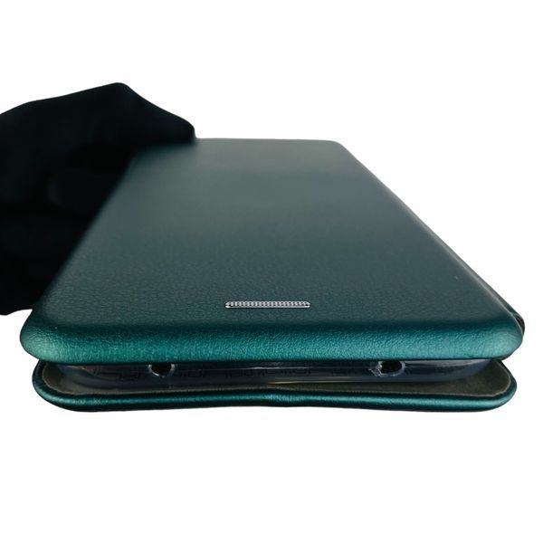 Чехол-книжка для Xiaomi Redmi Note 8 Pro с подставкой на сяоми редми нот 8 про тёмно-зелёная 0001610 фото