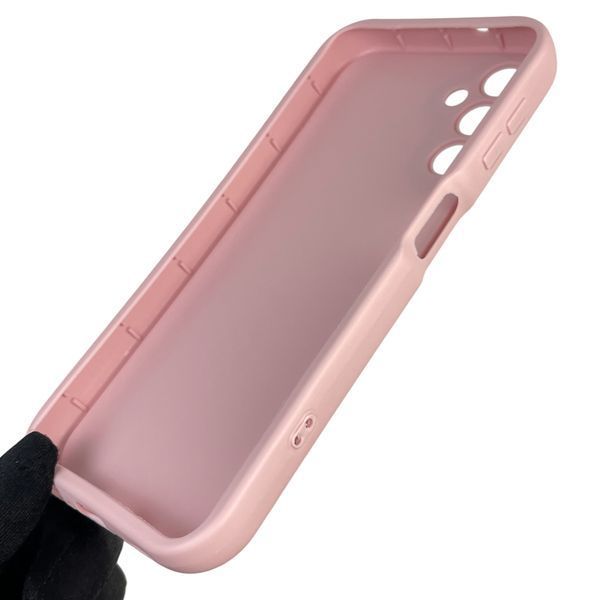 Чохол силіконовий оригінальний Soft Touch з 3D принтом кумедний тед ведмідик для Samsung Galaxy A14 4G (SM-A145F) рожевий (Повний захист камери) 0048576 фото