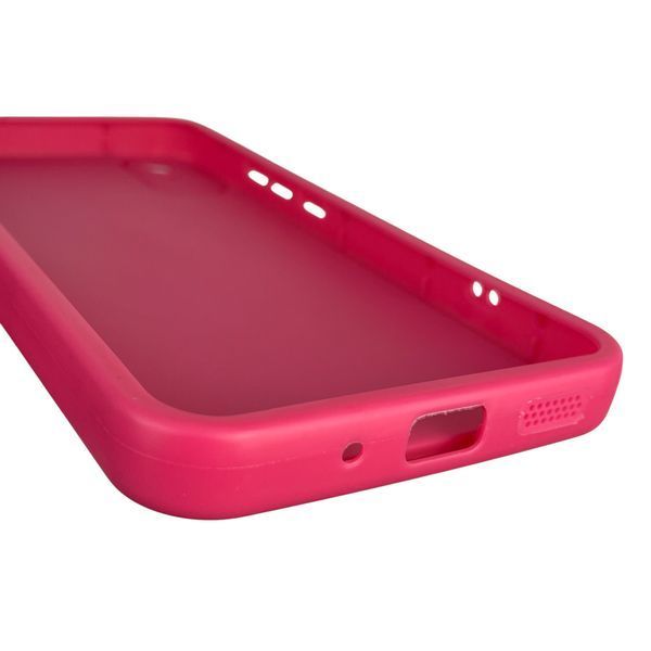 Чехол силиконовый оригинальный Soft Touch с 3D принтом волшебной минни маус для Xiaomi Redmi 9A малиновый (Полная защита камеры) 0050013 фото
