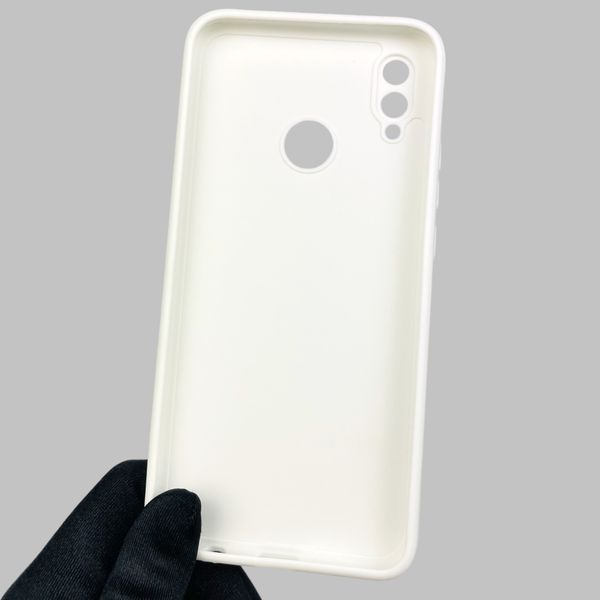 Чехол для Huawei P Smart Plus Nova 3i с квадратными гранями с защитой камеры на хуавей п смарт плюс белый 0001543 фото