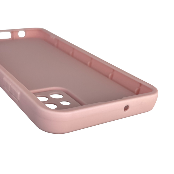 Чохол силіконовий оригінальний Soft Touch з 3D принтом милий ведмедик для Samsung Galaxy A51 (SM-A515F) пудровий (Повний захист камери) 0043512 фото