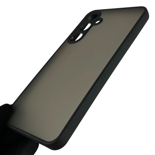 Чехол для Samsung Galaxy A55 5G (SM-A556B) матовый с высокими бортами на самсунг а55 5г чёрный 0012138 фото