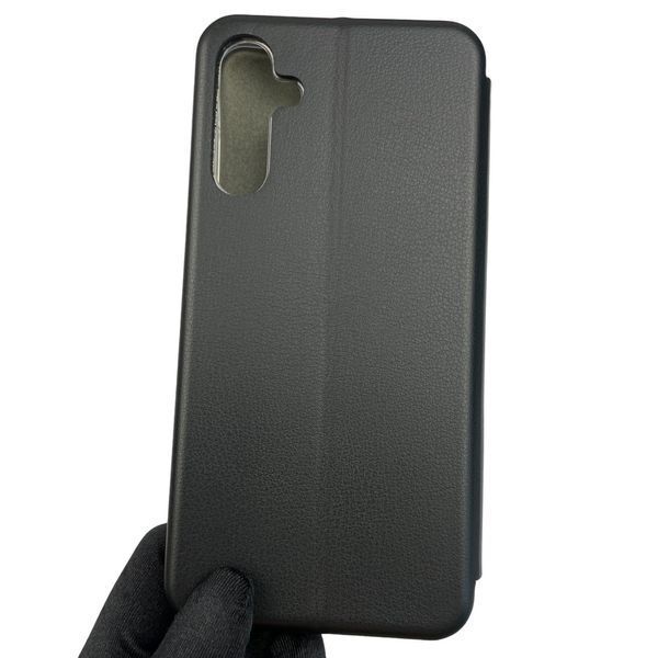 Чохол-книжка для Samsung Galaxy A15 SM-A155M з підставкою на самсунг а15 чорна 0002316 фото
