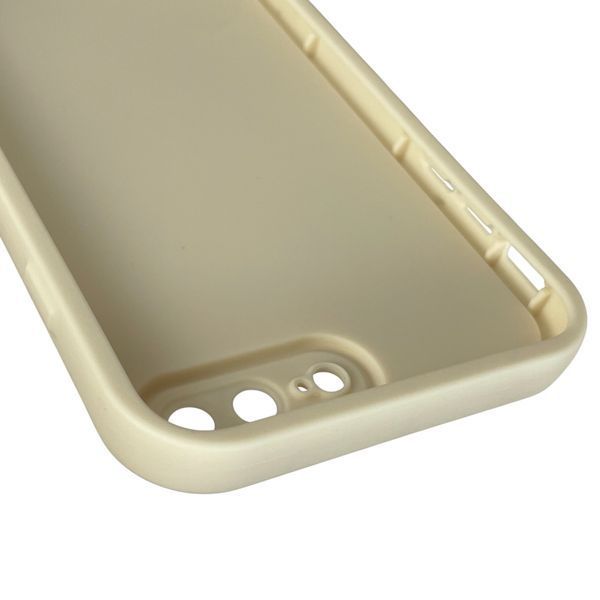 Чохол силіконовий Soft Touch для Apple iPhone 8 Plus молочний (Повний захист камери) 0044322 фото