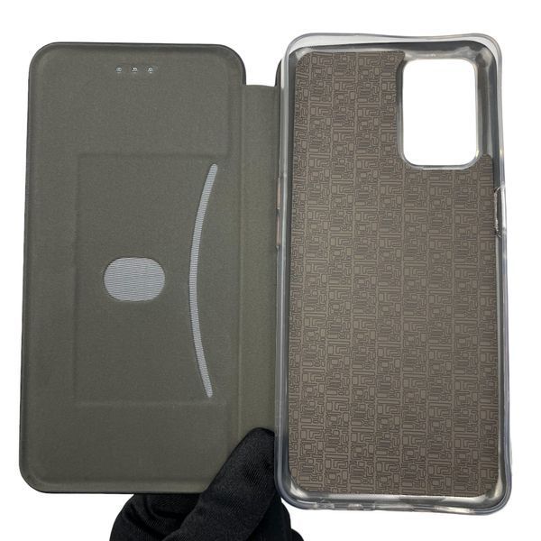 Чехол-книжка для OPPO A54 4G с подставкой на оппо а54 4г чёрная 0002172 фото