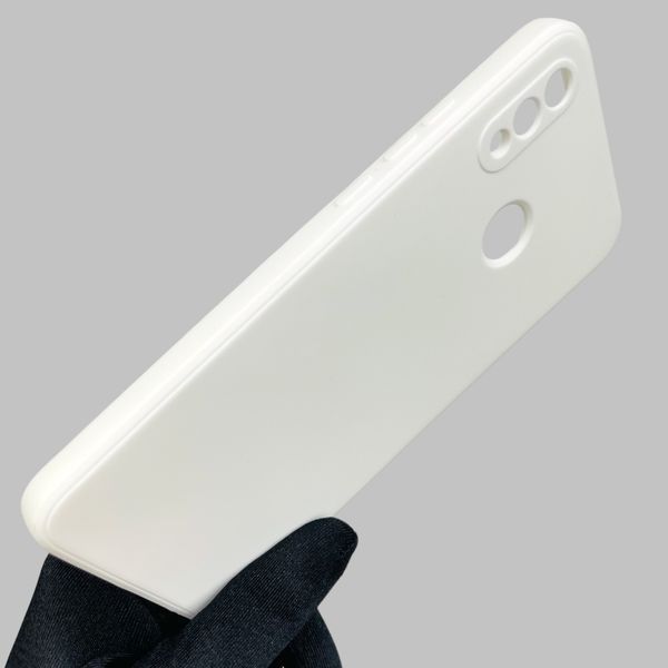 Чехол для Huawei P Smart Plus Nova 3i с квадратными гранями с защитой камеры на хуавей п смарт плюс белый 0001543 фото