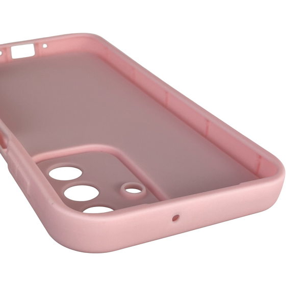 Чехол силиконовый Soft Touch с 3D принтом для Samsung Galaxy A26 (SM-A266) розовый (Полная защита камеры) 0040488 фото